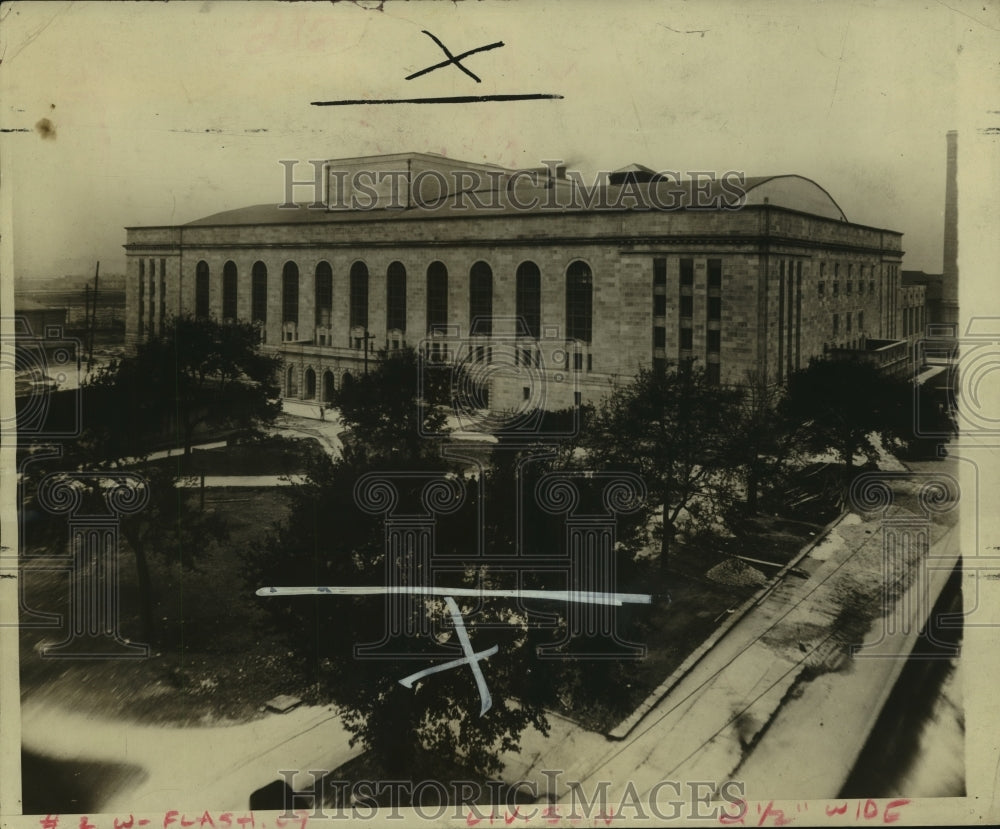 1937 Press Photo Municipal Auditorium in New Orleans, Louisiana - noo08393