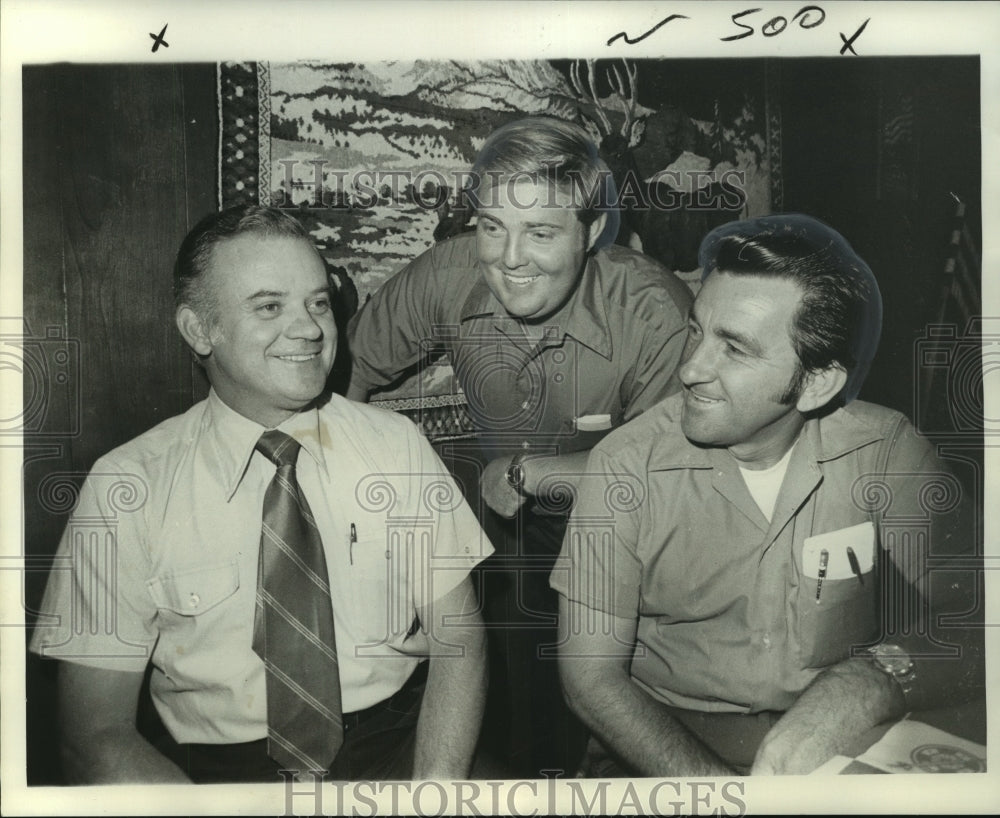 1973 Press Photo Officers of the Westwego Kiwanis Club elected- Historic Images