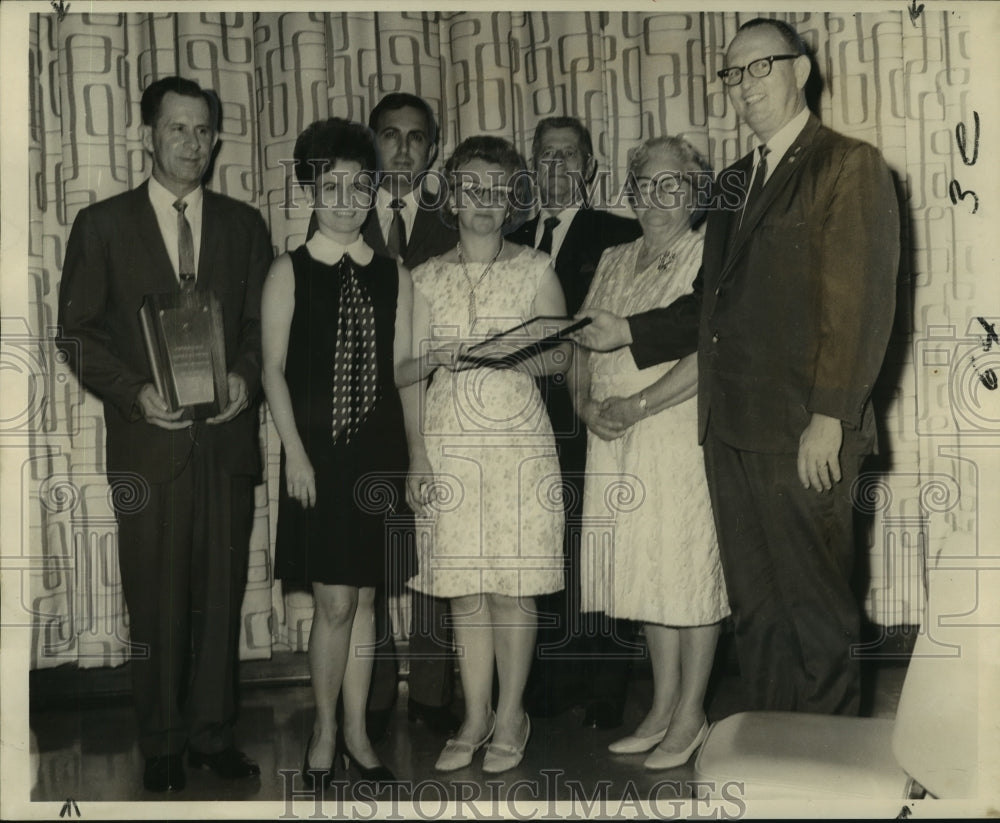 1969 Press Photo Kennedy L. Croom, Jeffferson Parish Easter Seal President