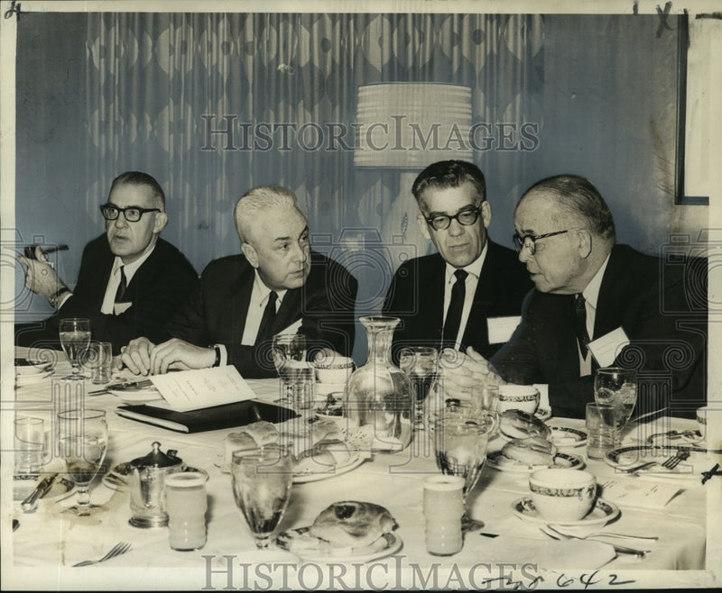 Load image into Gallery viewer, 1967 Press Photo Louisiana Council Speakers at Roosevelt Hotel, New Orleans
