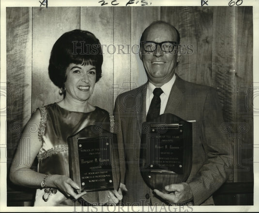 1969 Press Photo Boss and Woman of the Year, St. Bernard Parish - noo08719