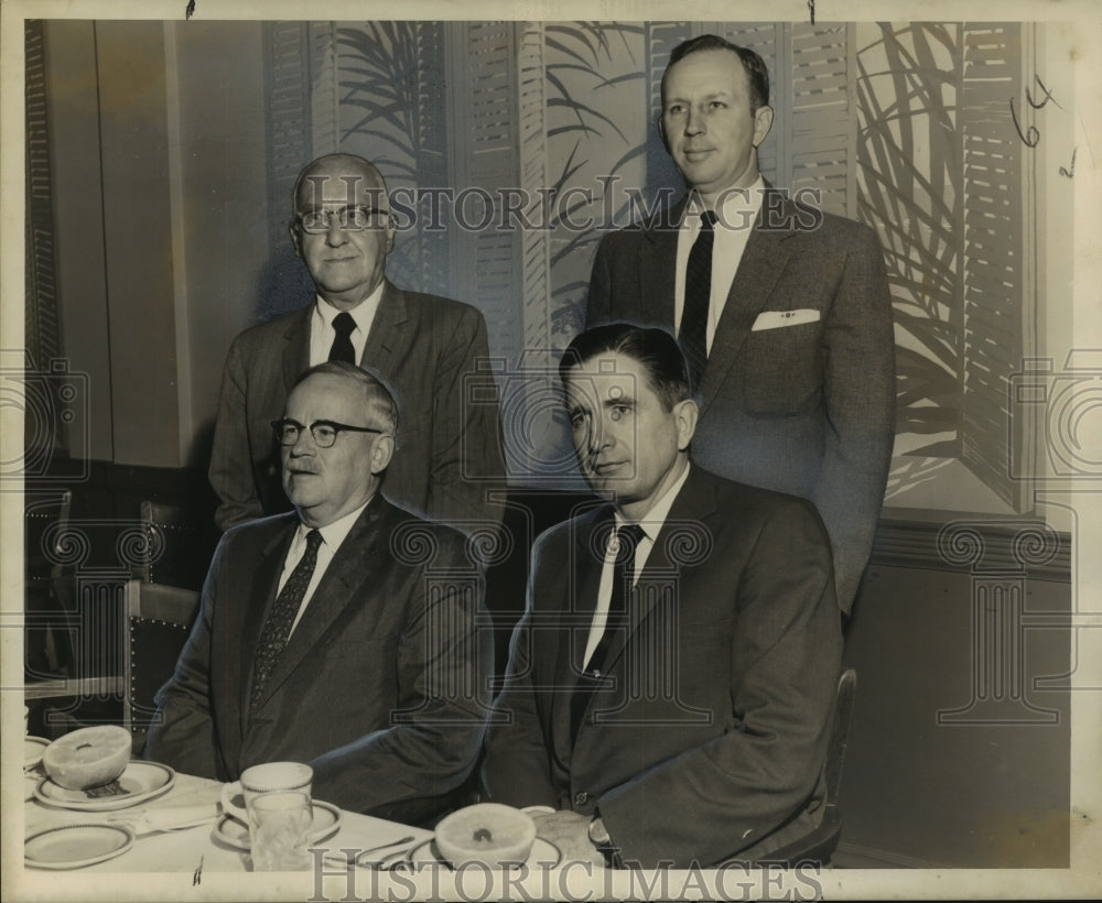 1959 Press Photo Officers of Metropolitan Crime Commission of New Orleans Inc.