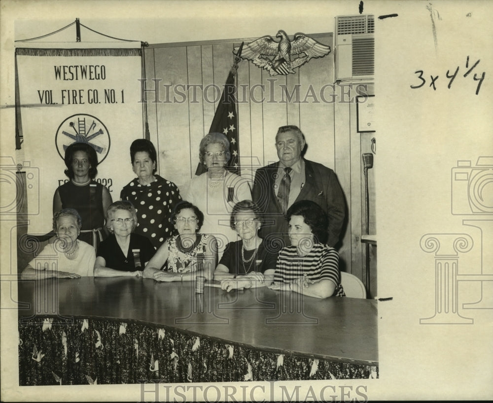 1971 Press Photo Officers of auxiliary of Westwego Democratic and Civic Club- Historic Images