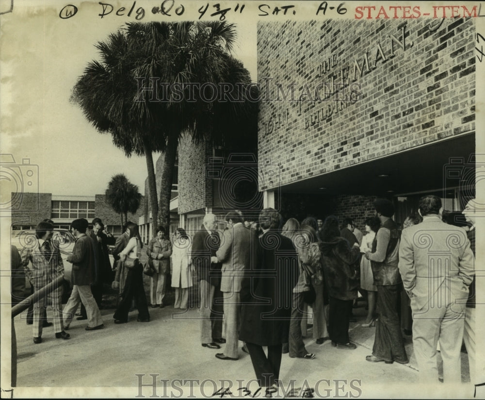 1977 Press Photo Delgado College Opens New Learning Center, New Orleans- Historic Images