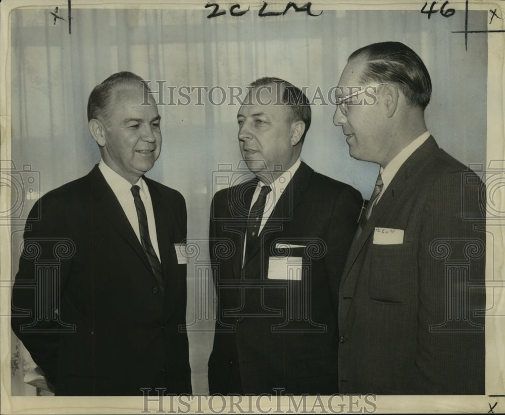 1963 Press Photo Speakers at Louisiana Hospital Association annual meeting