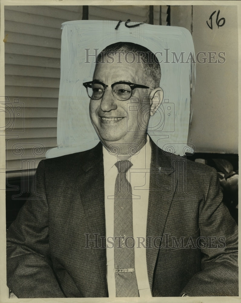 1964 Press Photo John D&#39;Antonio Sr. of the Western Union Telegraph Company- Historic Images