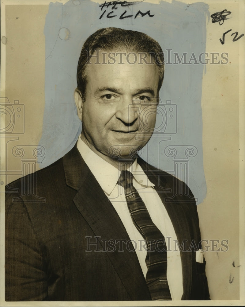 1959 Press Photo Cliff Danna Sr. will be opening a real estate firm with his son