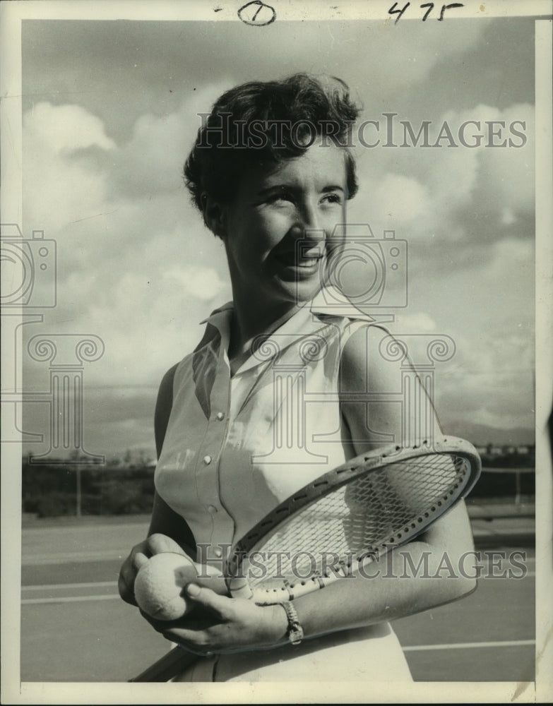  Press Photo Tennis player Maureen Connolly- Historic Images