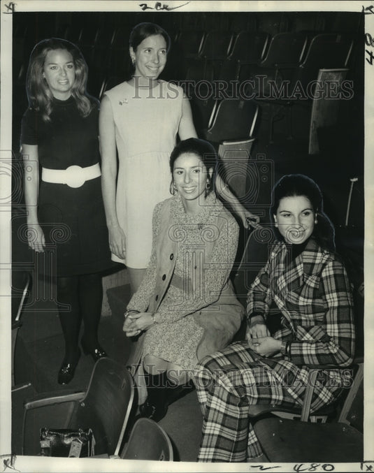 1970 Press Photo Mrs. Carling Kinkler III, Repertory Theater Benefit Chairman