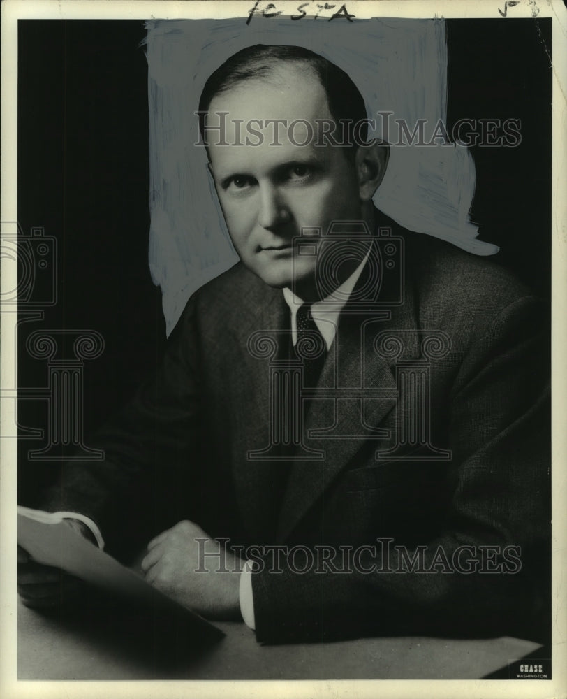 1957 Press Photo C. Douglas Dillon, undersecretary of state for economic affairs- Historic Images