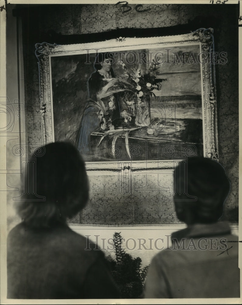 1964 Press Photo Painting of Edgar Degas exhibited at Delgado Museum of Art