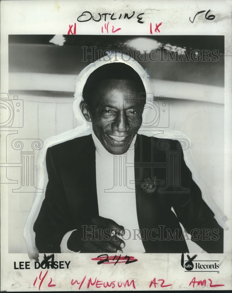 1978 Press Photo Lee Dorsey- Historic Images