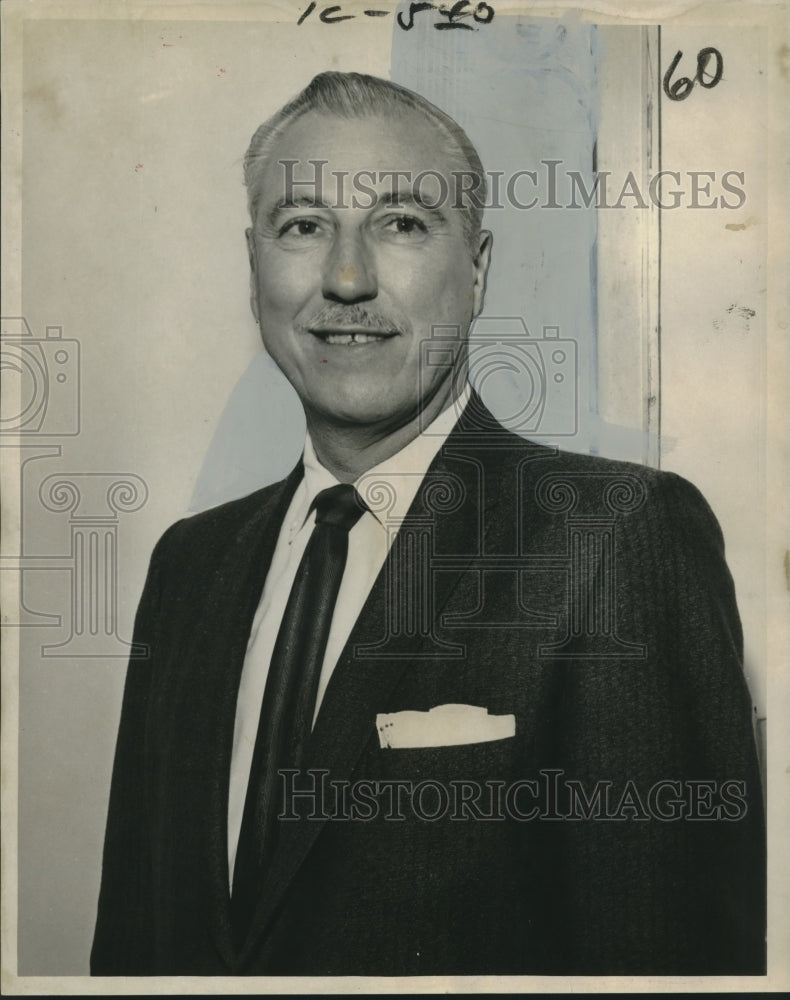 1960 Press Photo Curtis Dodd of Louisiana Consumer Finance Association