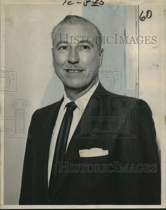 1960 Press Photo Curtis Dodd of Louisiana Consumer Finance Association