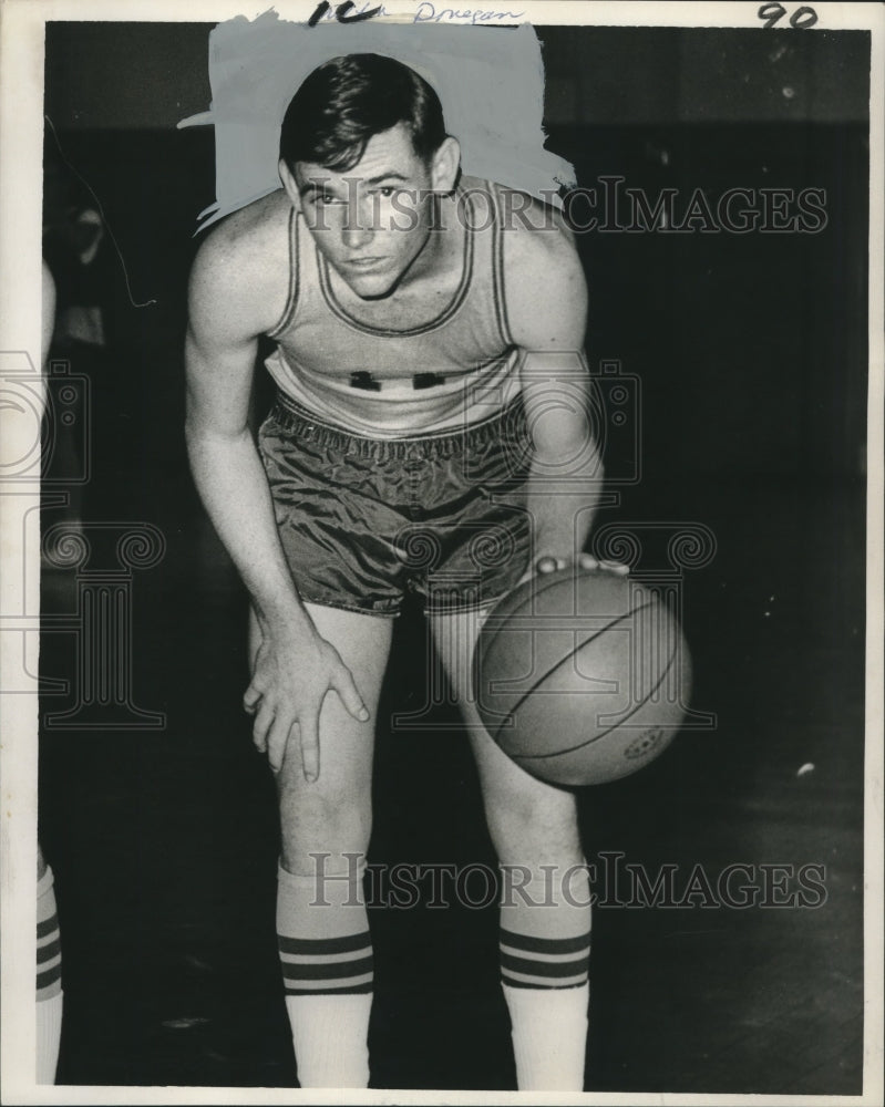 1968 Press Photo Milton Donegan, Basketball Player - noo10236