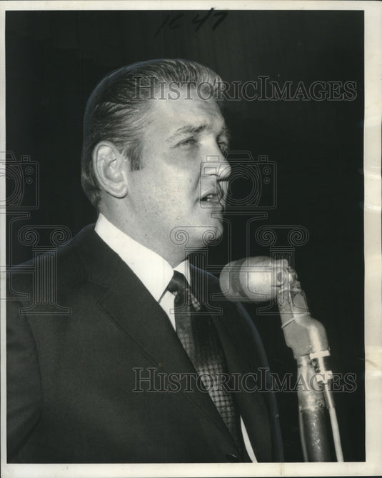 1969 Press Photo Dr. Robert Doud, sex educator at Parent-Teacher forum