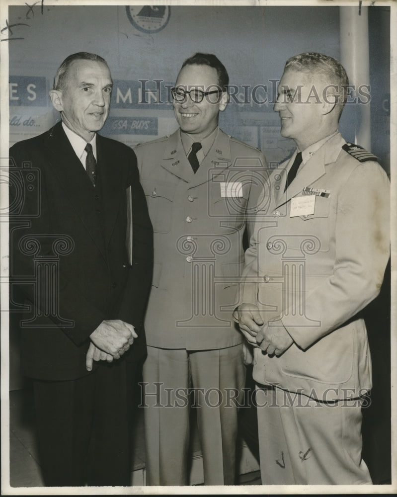 1956 Press Photo Small Business Opportunity Conference at Scottish Rite Temple