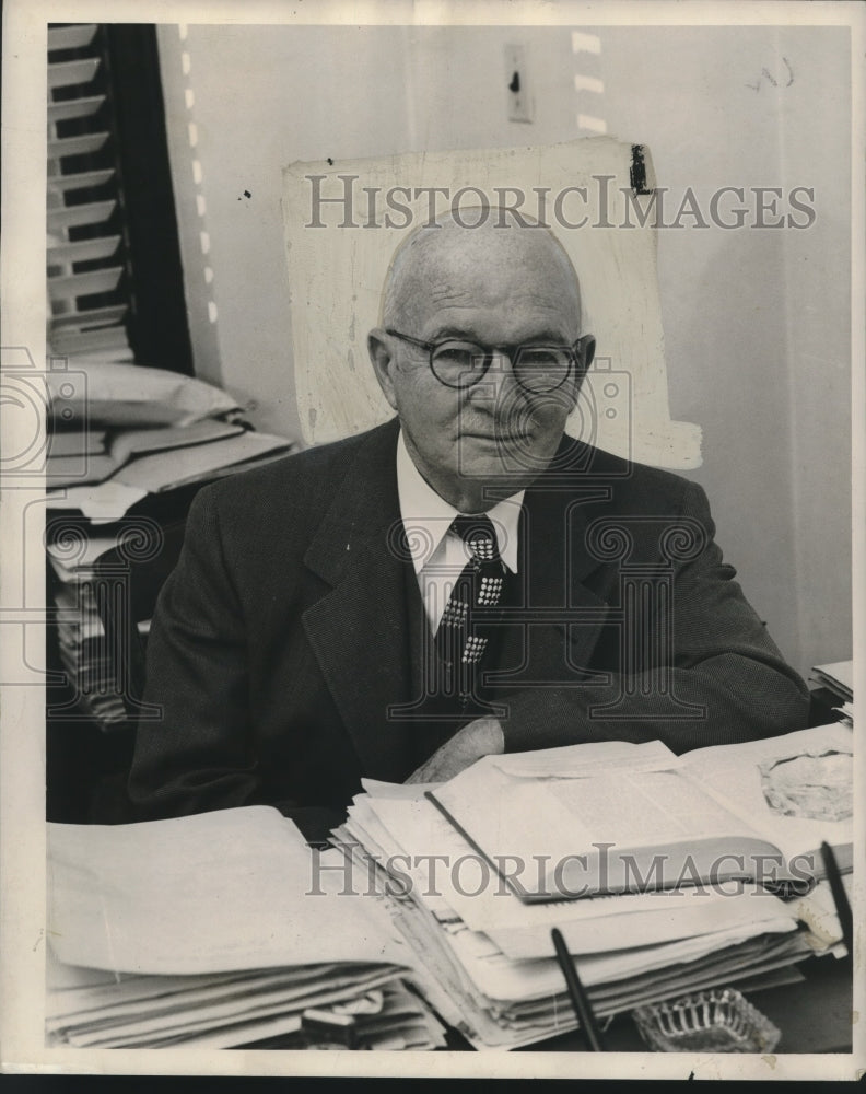 1951 Press Photo J.D. Dresner, vice-president Greater New Orleans Homestead Assn