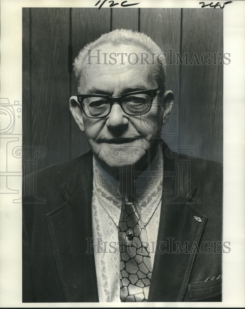 1975 Press Photo Joseph A. Devenny, elected vice-president of association