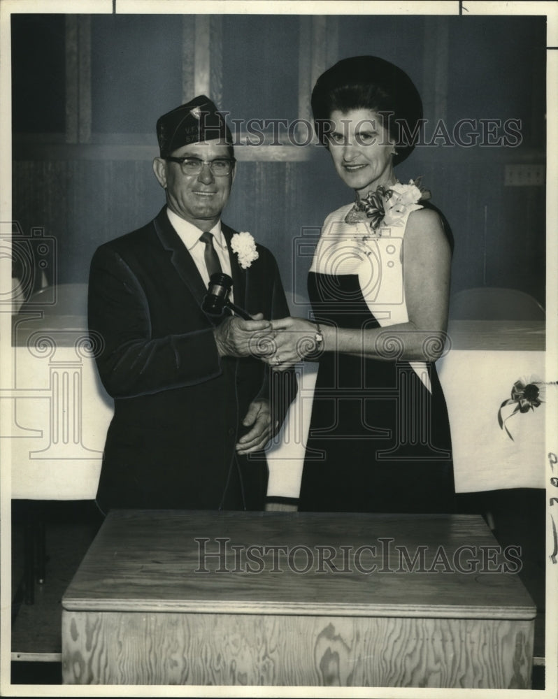 1967 Press Photo Leaders of Westwego Veterans of Foreign Wars - noo10450