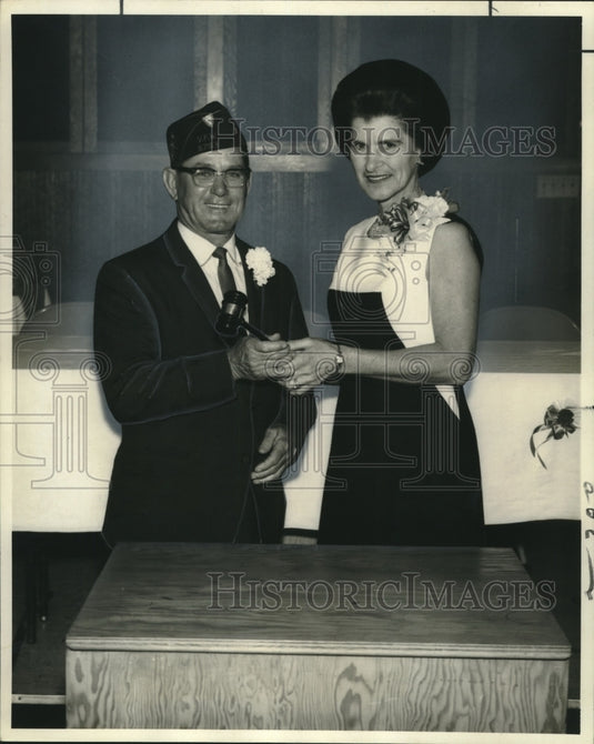 1967 Press Photo Leaders of Westwego Veterans of Foreign Wars - noo10450