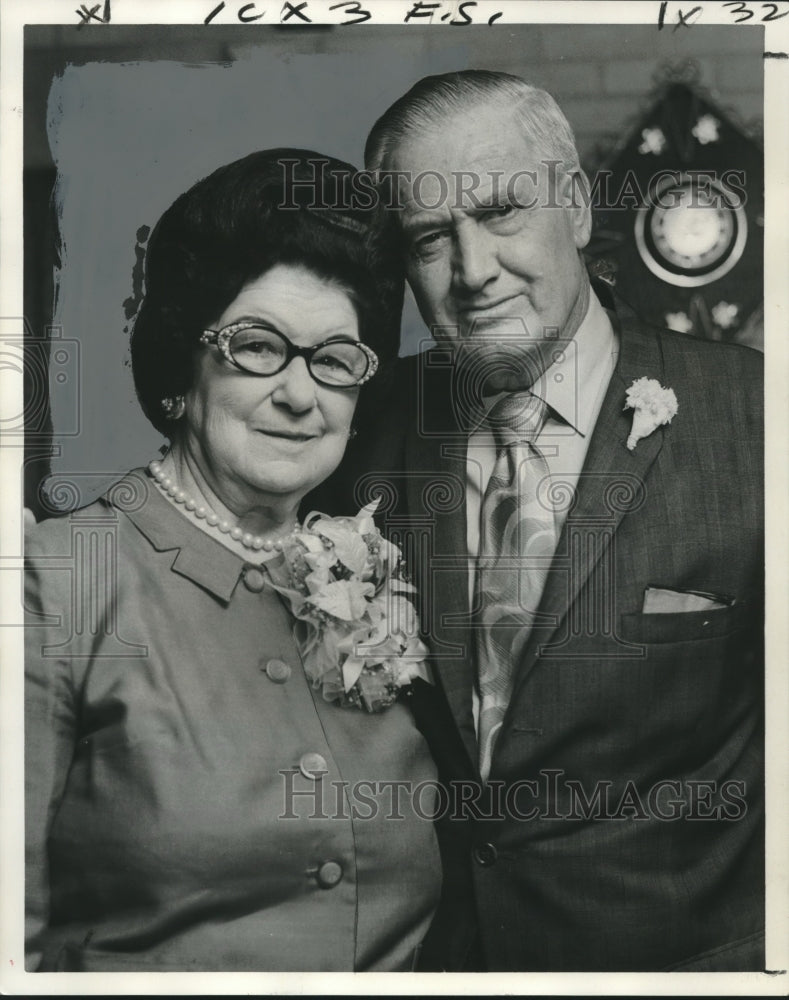 1974 Press Photo Golden Wedding Anniversary of Mr. &amp; Mrs. Alexis J. Crovette Jr.- Historic Images