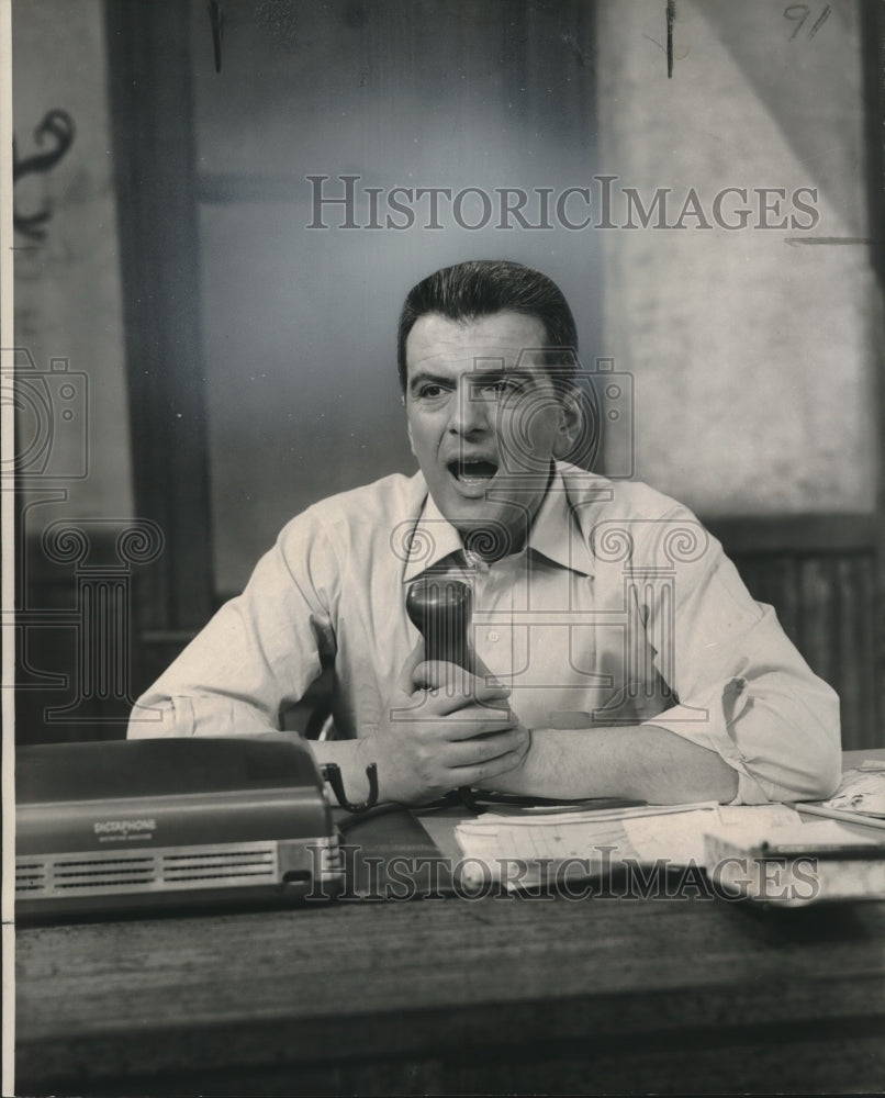 1957 Press Photo Actor Larry Douglas of &quot;The Pajama Game&quot; - noo10544
