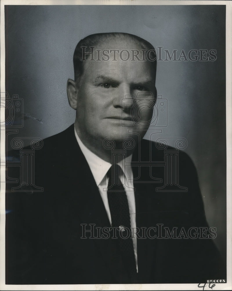 1966 Press Photo George W. DeFranceaux, King of Washington &quot;Mardi Gras&quot; Ball