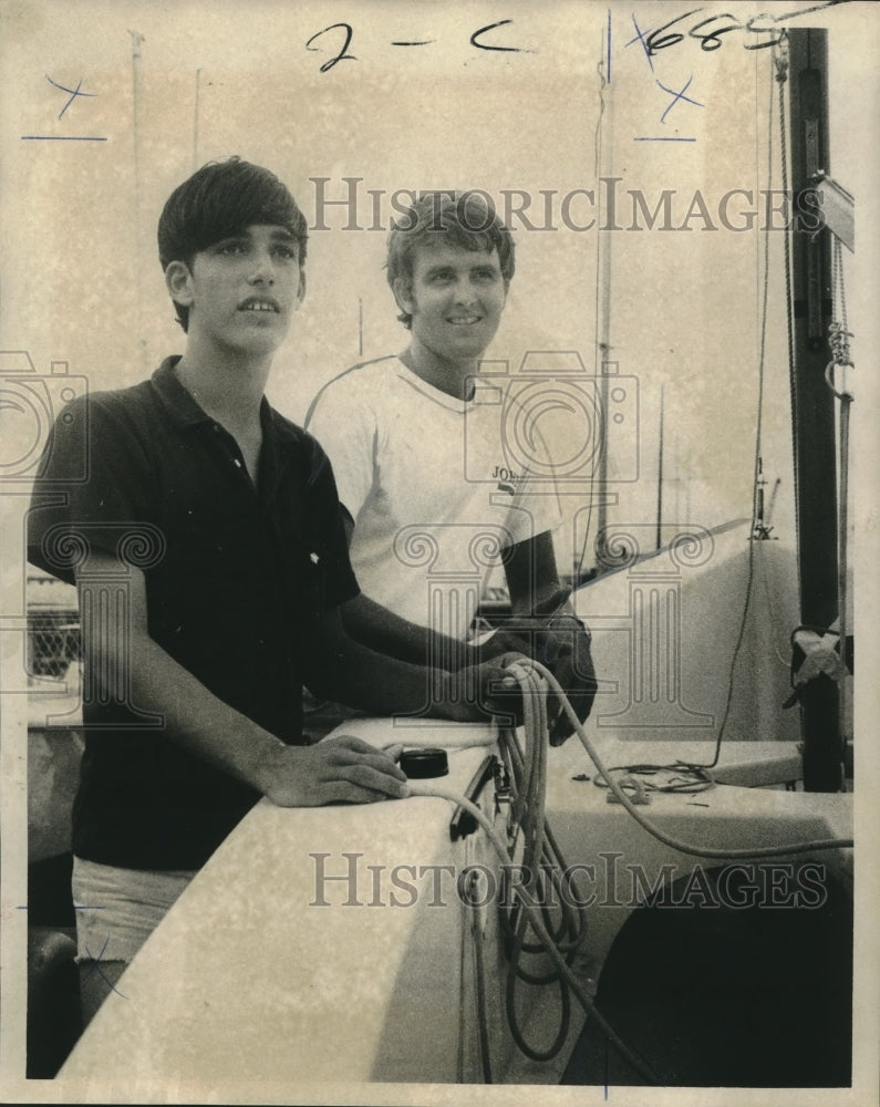 1970 Press Photo Southern Yacht Club members during Windwill championship- Historic Images