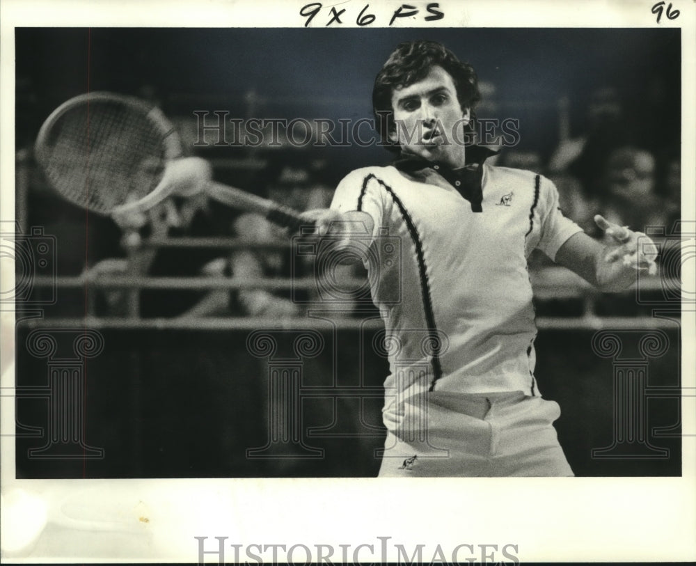 1979 Press Photo Tennis player Eddie Dibba at New Orleans Tennis Festival- Historic Images