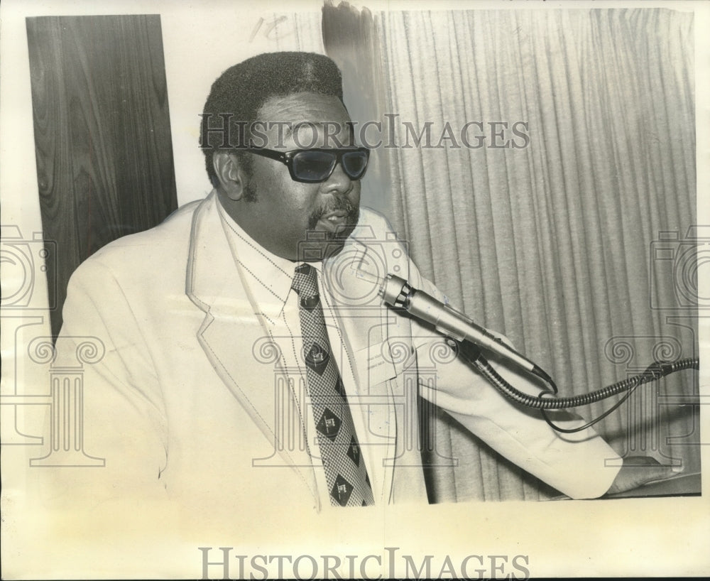 1974 Press Photo Detective Donald Dillon, Jefferson Parish sheriff's officer