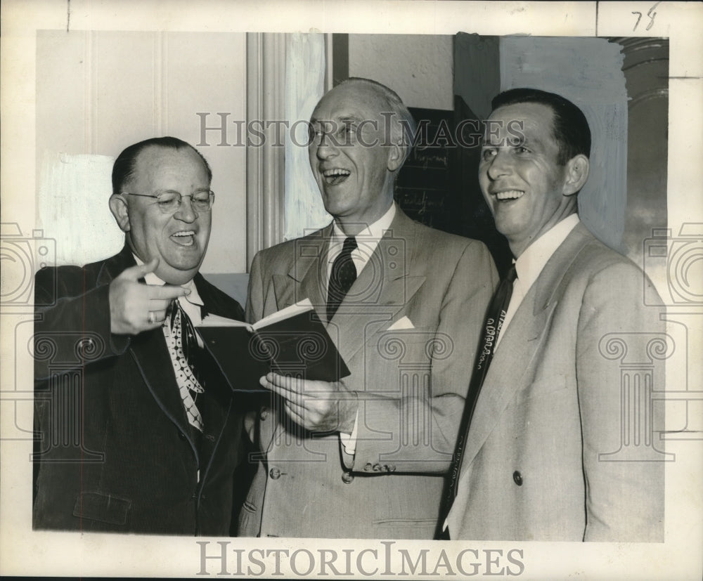 1951 Press Photo Norwegians observe Leiv Eirikson Day - noo11118