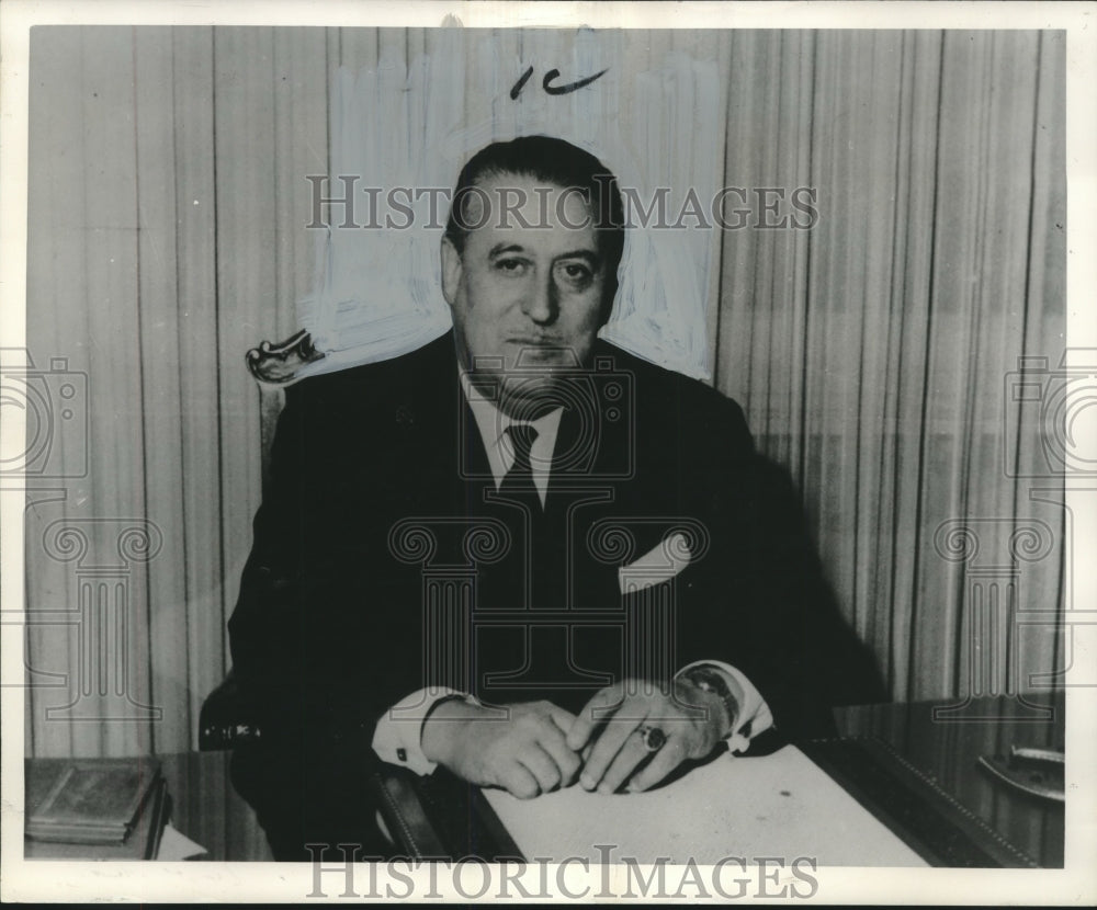 1962 Press Photo Carlos A. Clulow, Uruguay, Organizations of American States