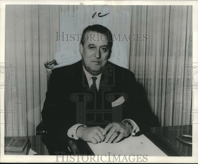 Load image into Gallery viewer, 1962 Press Photo Carlos A. Clulow, Uruguay, Organizations of American States
