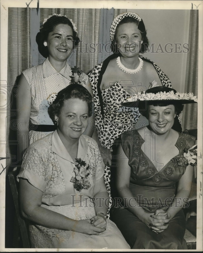 Load image into Gallery viewer, 1953 Press Photo Group attending the meeting of the Charity Crib Auxiliary.
