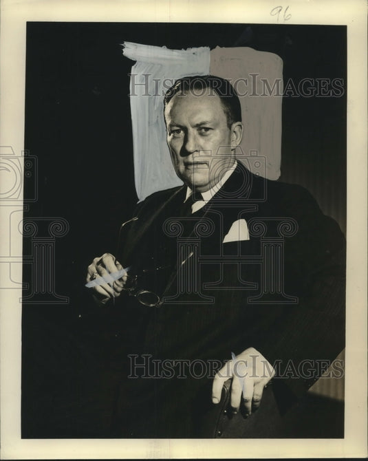 1953 Press Photo H.M. Dodge, Newsweek Magazine Southwest Advertising Manager