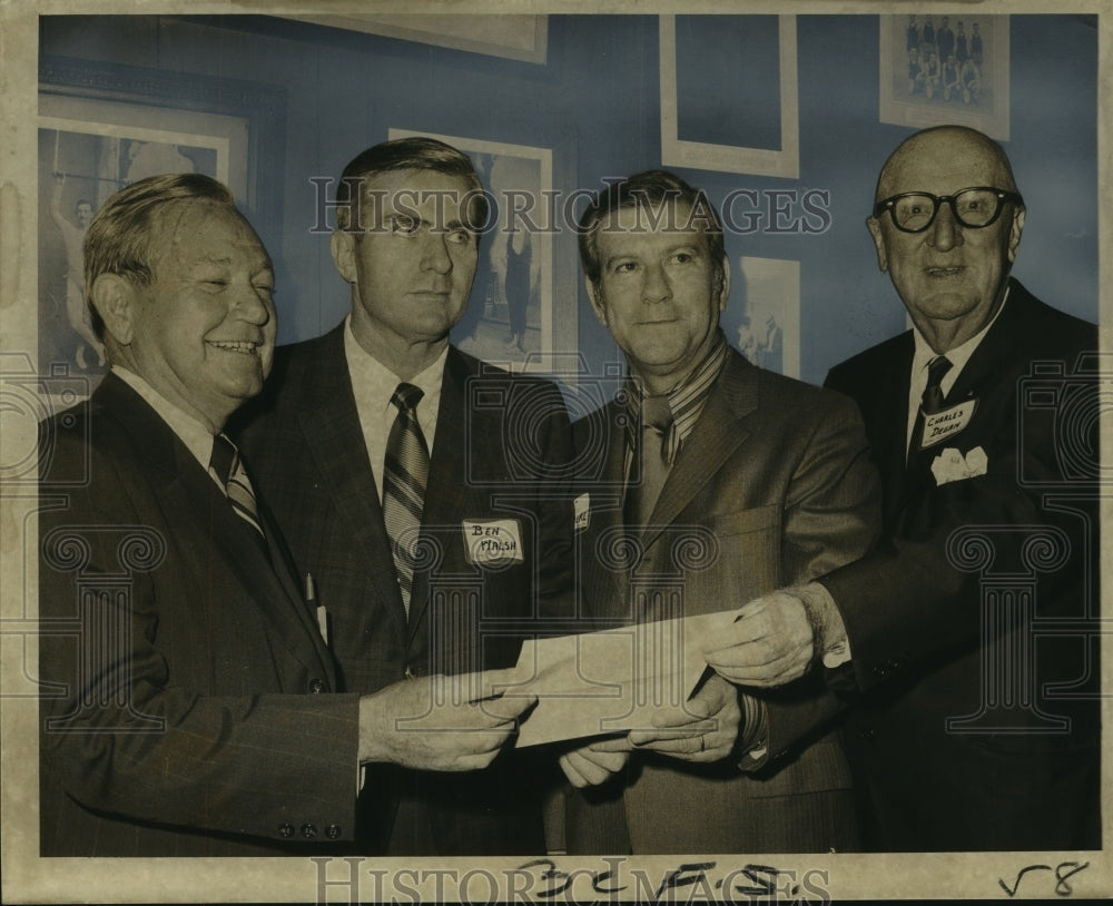 1971 Press Photo New Orleans Board of Assessors-Ben Walsh, Charles Degan, Others