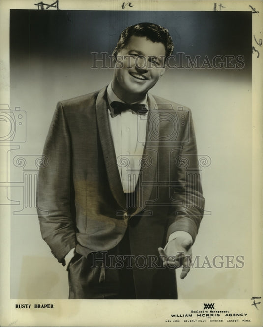 1959 Press Photo Rusty Draper, Musician - noo11996