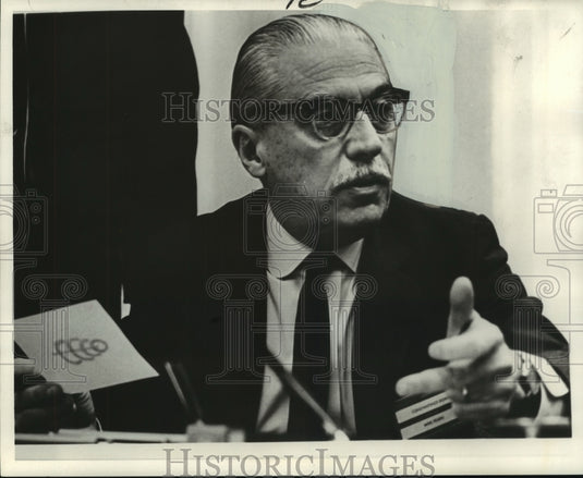 1968 Press Photo Doctor Constantinos A. Doxiadis - noo12026