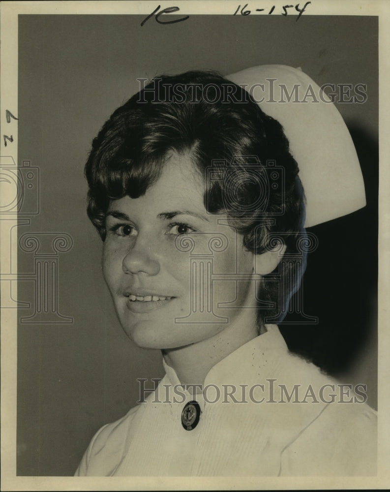 1965 Press Photo Frances Jean Duplantis, Nurse of the Year at Charity Hospital