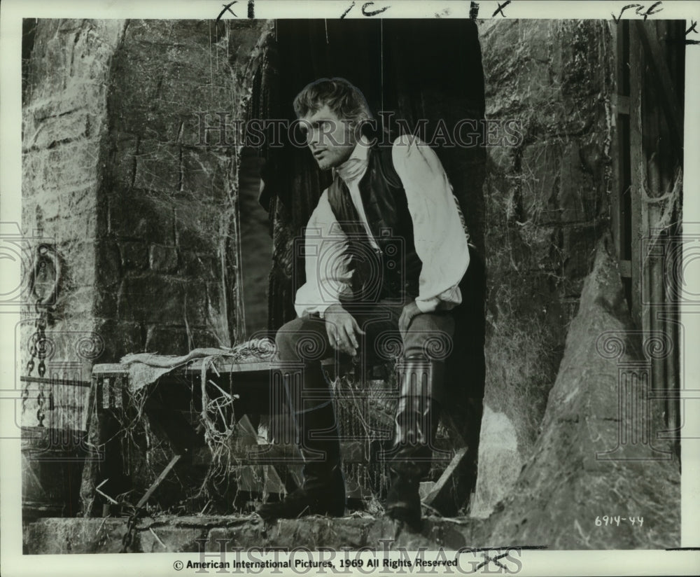 1969 Press Photo Keir Dullea, the title role in prison of "de Sade" - noo12497