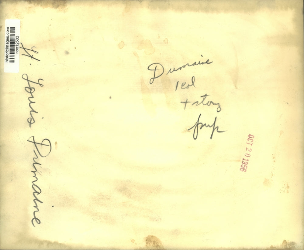 1956 Press Photo St. Louis Dumaine - noo12503