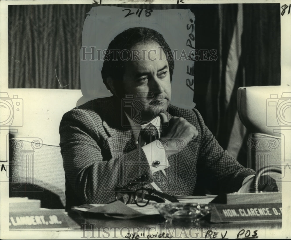 1974 Press Photo Honorable Clarence O. Dupuy- Historic Images