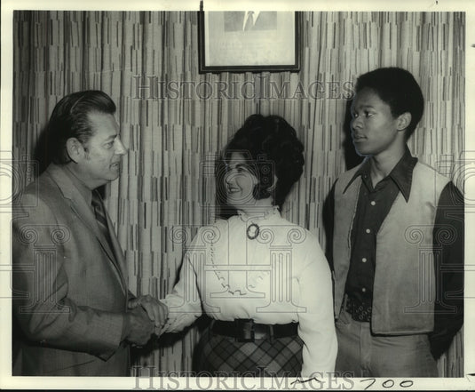 1973 Press Photo Graduates at the Adult Education Center at Gretna Middle School- Historic Images