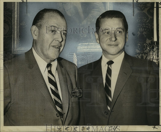 1963 Press Photo Joe Duffy & Igor Kropotkin of American Booksellers Association