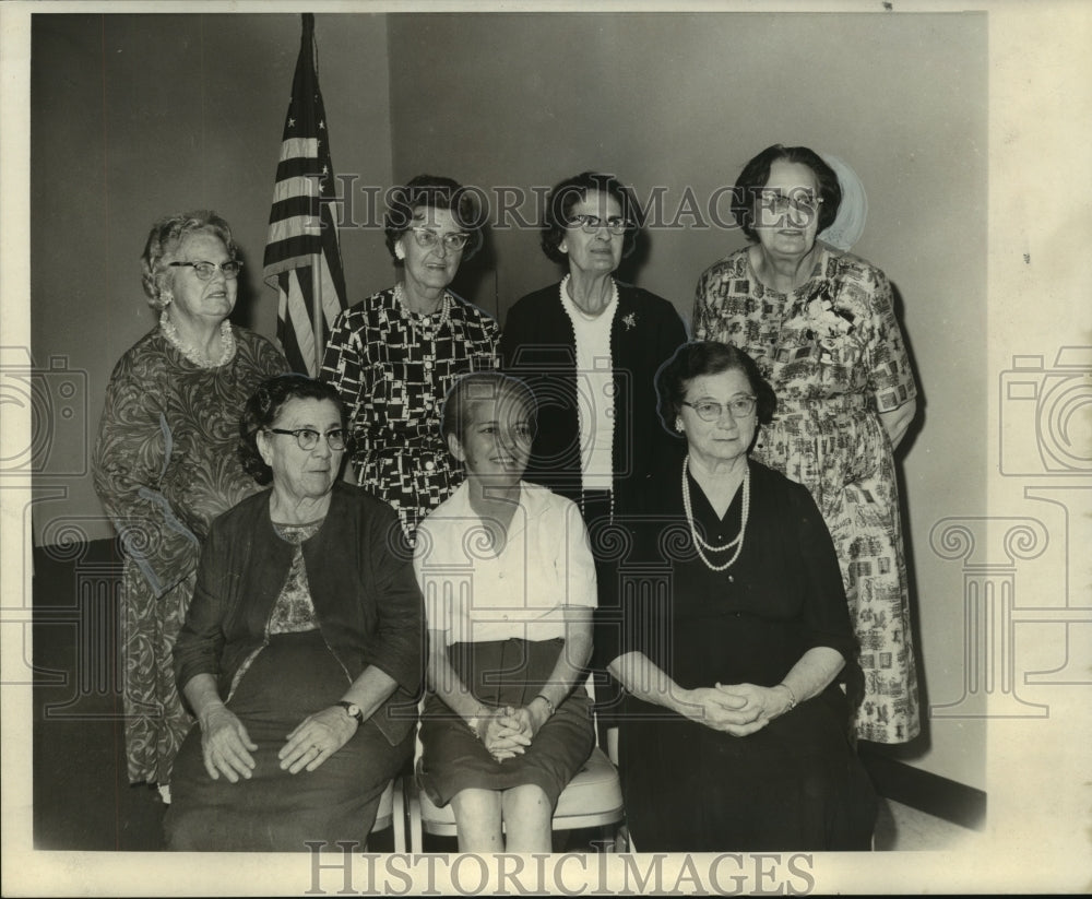 1968 Press Photo Westside Cootiette Club No. 399 newly installed officers