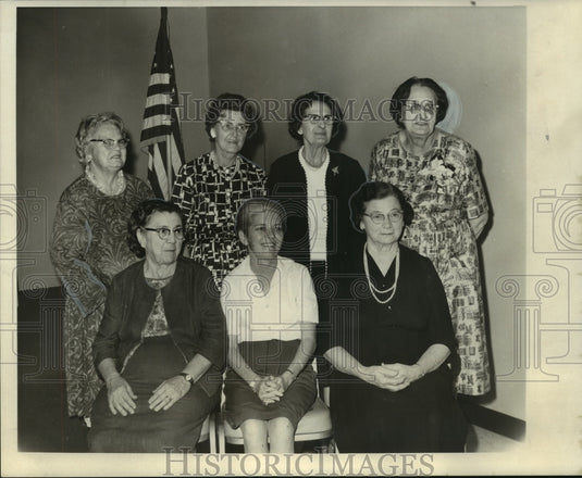 1968 Press Photo Westside Cootiette Club No. 399 newly installed officers