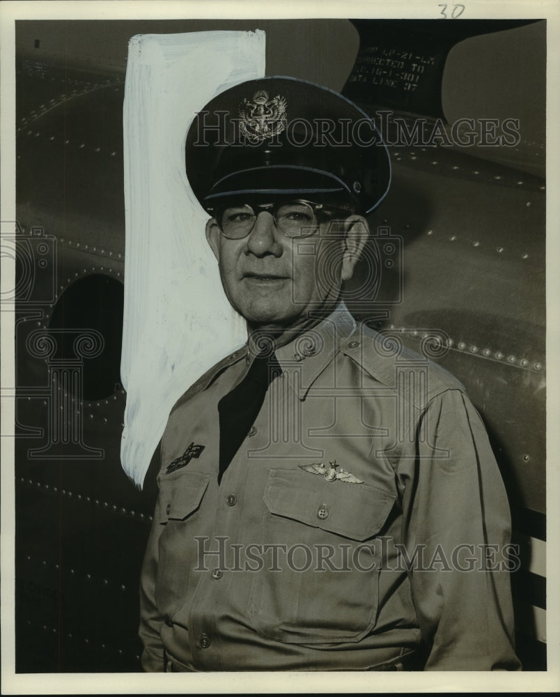 1954 Press Photo Lt. Col. Joe T. Dupree, CAP, Louisiana Wing deputy commander