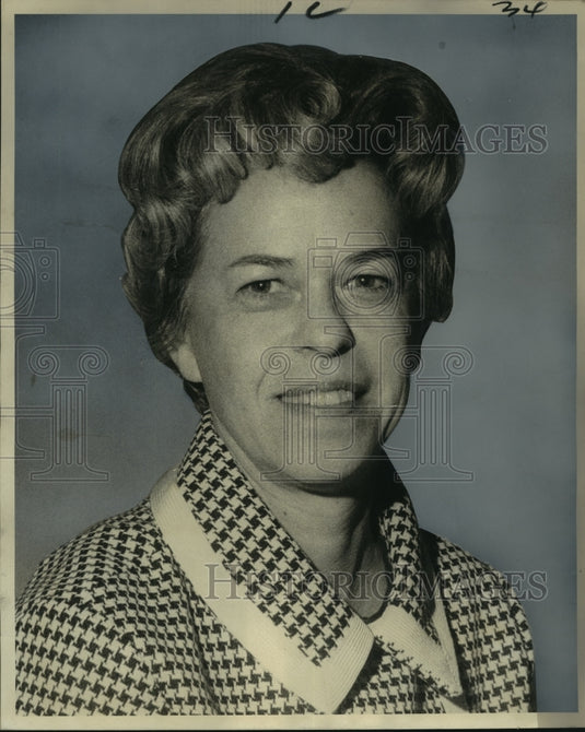 1970 Press Photo Mrs. Jack Fulkner of Young Women's Christian Association