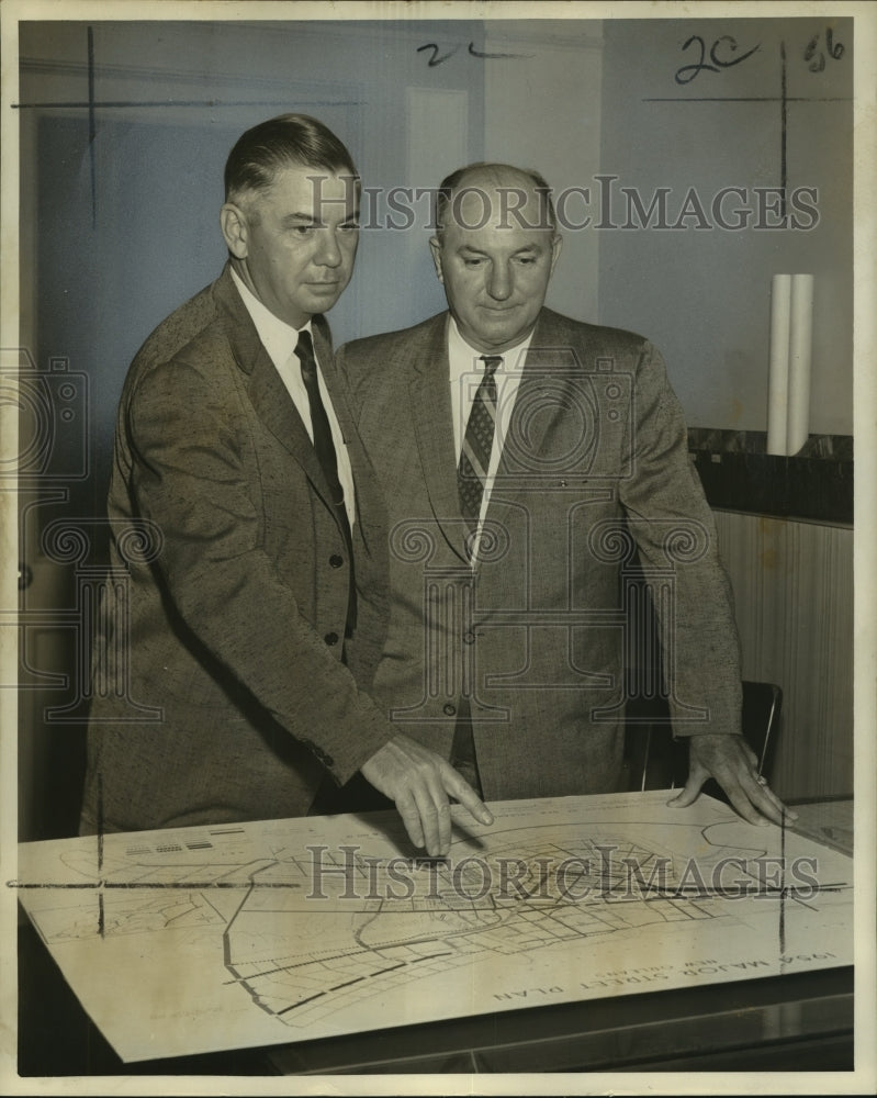 1959 Press Photo Real Estate Board of New Orleans Appraisers - noo13117